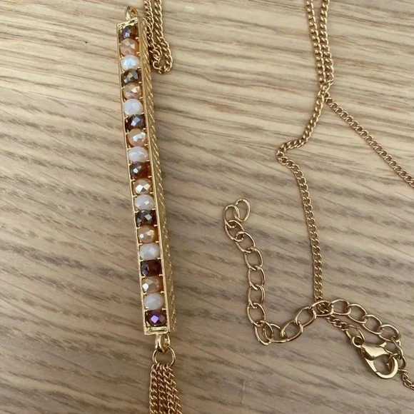 🆕Adrienne Vittadini Long Gold Necklace🆕 - Picture 4 of 5